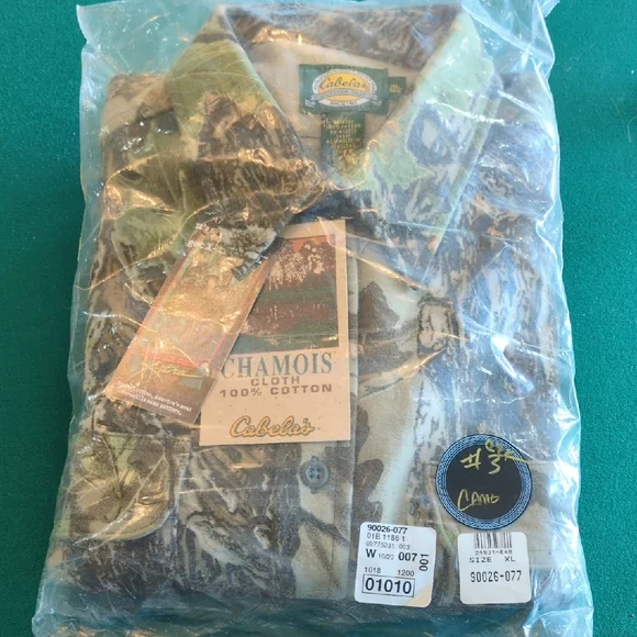 Cabela's Chamois Shirt in Realtree Camo XL/Reg NWT Make An Offer - Picture 2 of 5